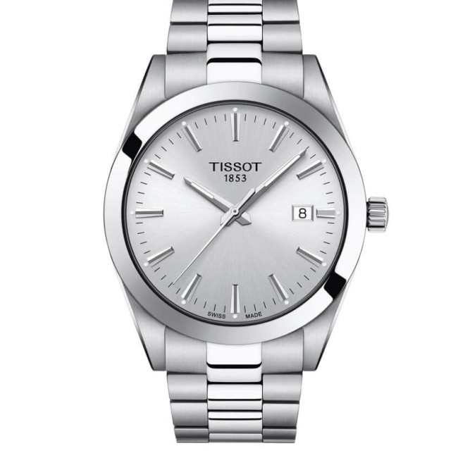 Orologio Tissot uomo Gentlemen silver - T1274101103100