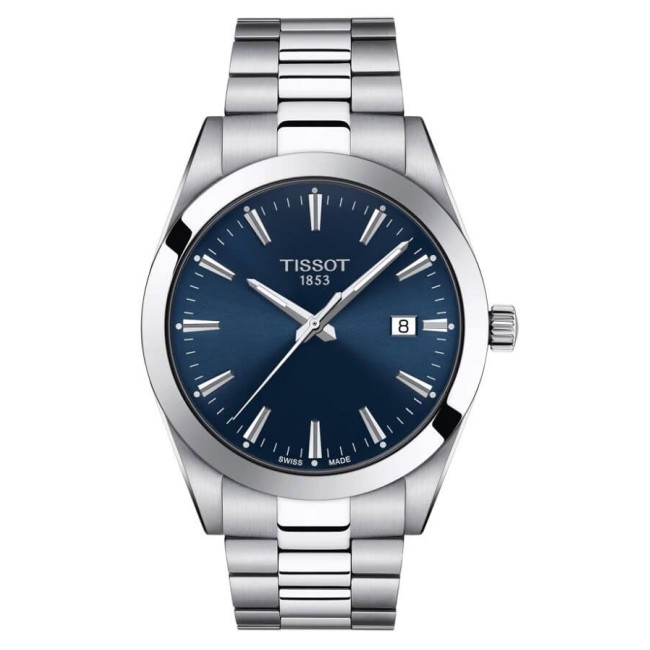 Orologio Tissot uomo Gentlemen blu - T1274101104100