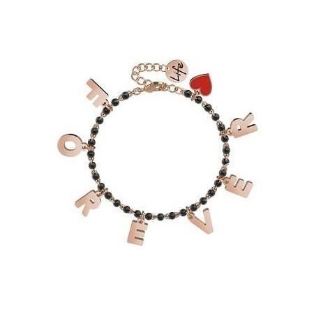 Bracciale Kidult Forever Charms acciaio rosè - 731590