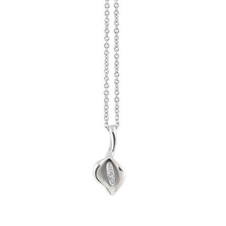 Calla Lily Necklace-GPE0881W