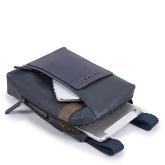 Borsello Piquadro uomo Vanguard blu - CA3084W96/BLU 2