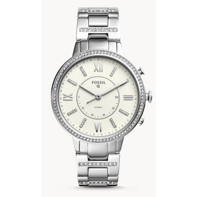 Virginia Fossil smartwatch woman steel - FTW5009