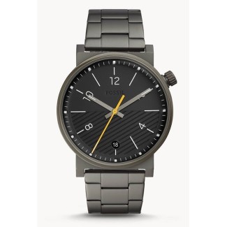 Orologio Barstow uomo Fossil acciaio grigio - FS5508