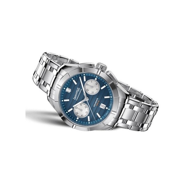 Eberhard Aquadate Chrono Blue Watch - 31071CA