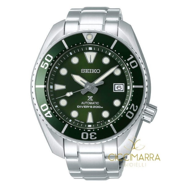 Orologio Seiko Prospex Sumo automatico verde SPB103J1