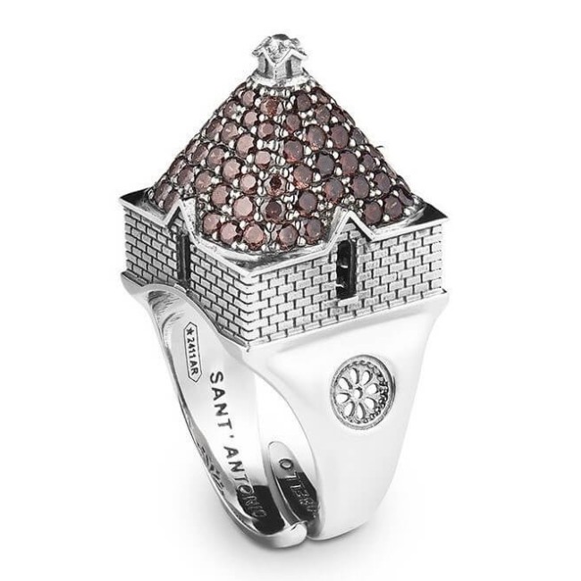 Large Trullo Alberobello Dome Ring Ellius - R241