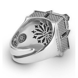 Large Trullo Alberobello Dome Ring Ellius - R241 2