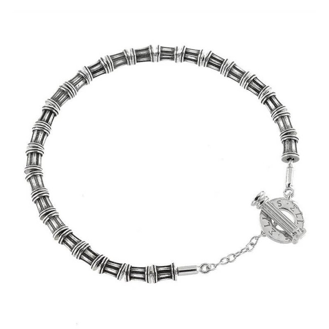 Bracciale Colonne Ellius in argento con T-Bar - 8000100007215(C)