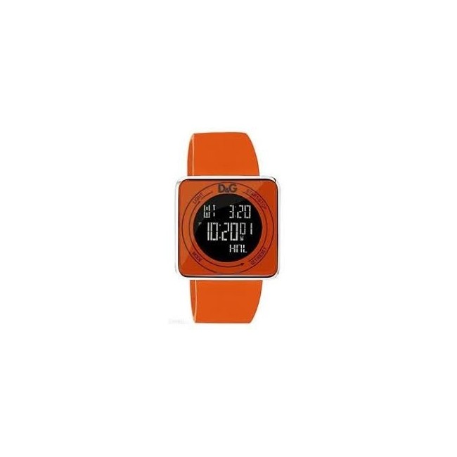 Orologio D&G silicone arancio digitale - DW0738
