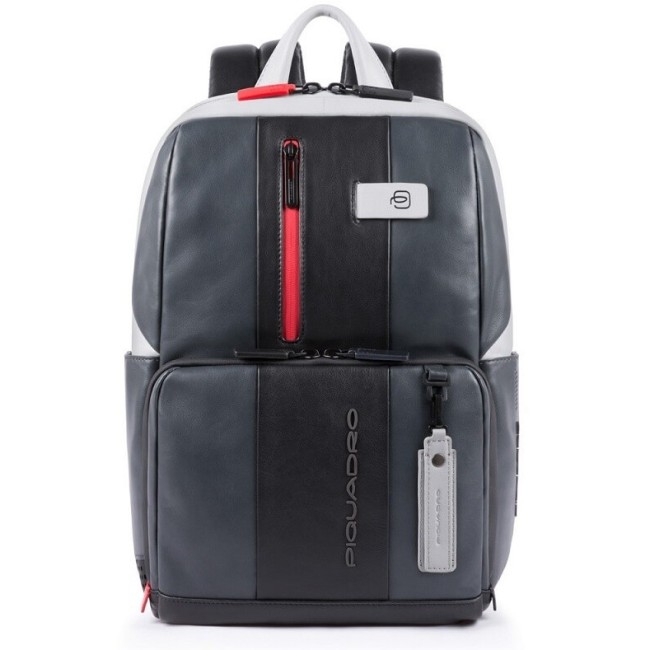 Zaino porta PC Piquadro BagMotic grigio e nero CA3214UB00BM/GRN