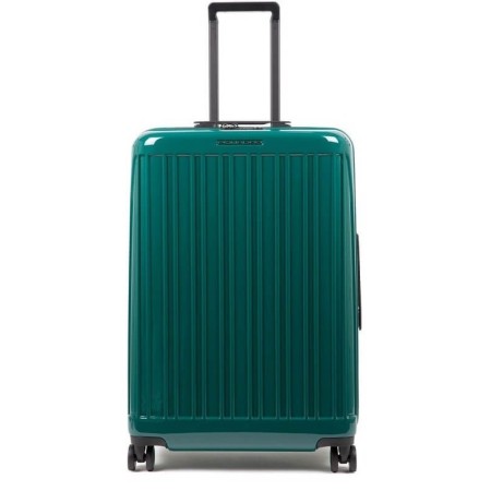 Trolley medium Piquadro rigid Seeker green - BV5028SK / VE