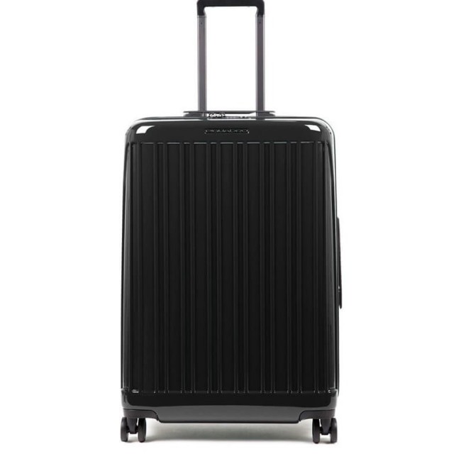 Trolley medium Piquadro rigid Seeker black - BV5028SK / N