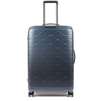 Medium trolley Piquadro rigid PiQ Biz blue - BV4427BIZ / BLU