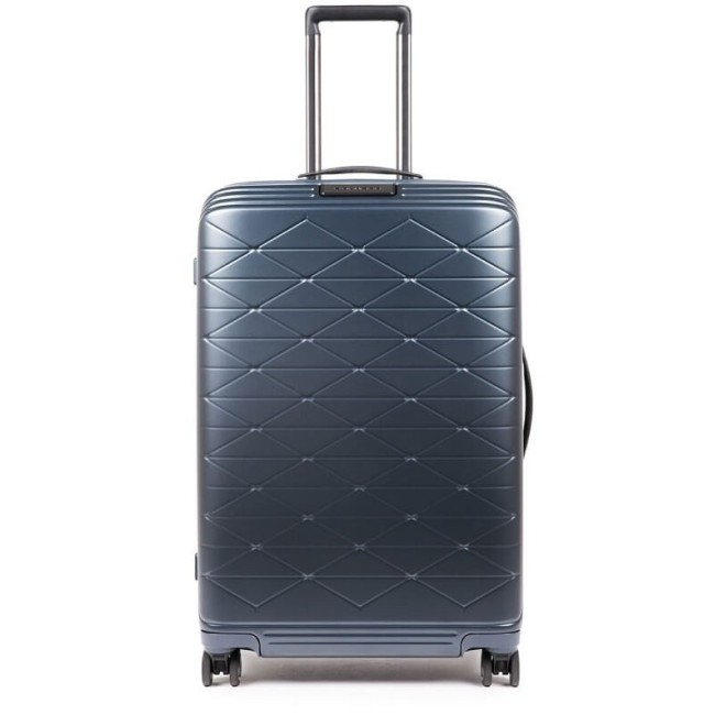 Medium trolley Piquadro rigid PiQ Biz blue - BV4427BIZ / BLU