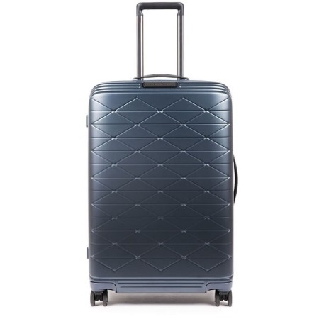 Trolley medio Piquadro rigido PiQ Biz blu - BV4427BIZ/BLU