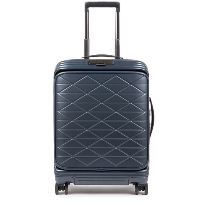 PC cabin trolley Piquadro PiQ Biz blue BV4426BIZBM / T / BLU