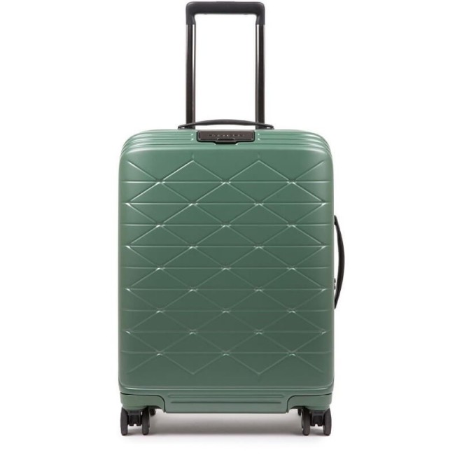 Trolley cabina Piquadro rigido ultraslim PiQ Biz verde BV4425BIZBM/T/VE
