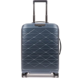 Cabin trolley Piquadro rigid ultraslim PiQ Biz blue BV4425BIZBM / T / BLU