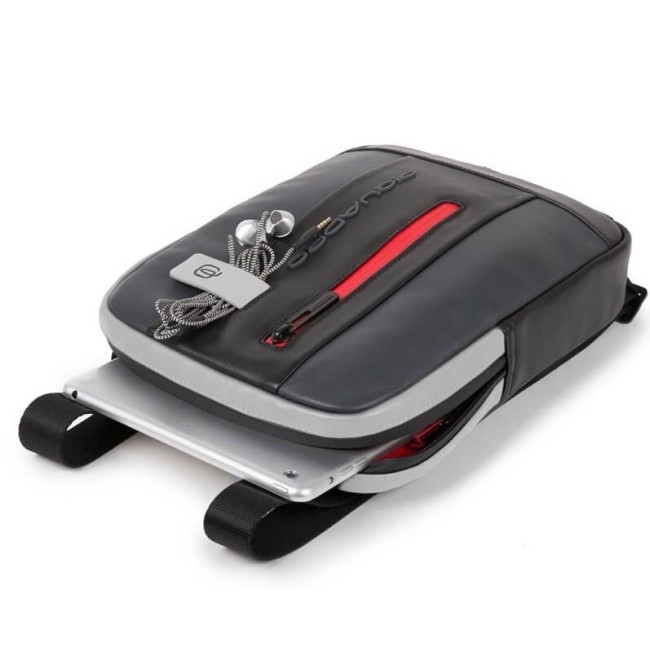 Borsello uomo Piquadro Urban grigio e nero - CA1816UB00/GRN