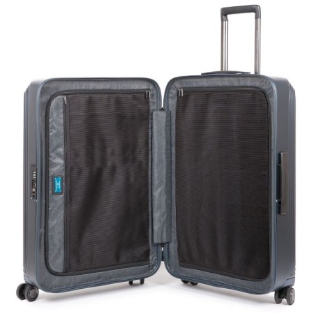 Trolley medio Piquadro rigido PiQ Biz nero - BV4427BIZ/N