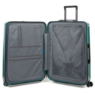 Trolley medium Piquadro rigid Seeker green - BV5028SK / VE 2