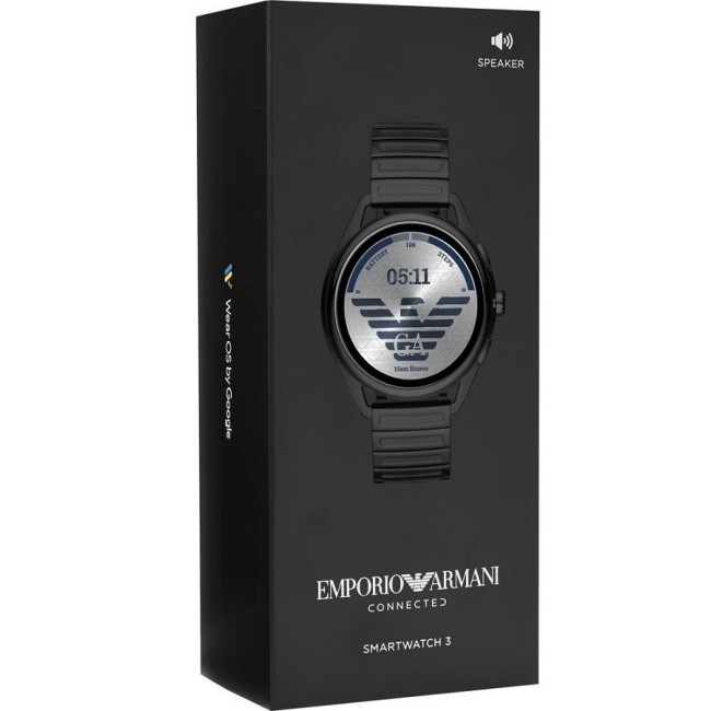 Orologio Emporio Armani Smartwatch3 nero opaco - ART5029