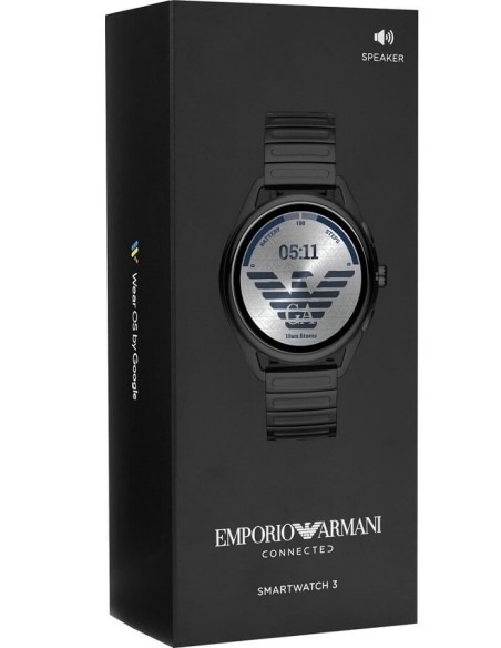 Orologio Emporio Armani Smartwatch3 nero opaco - ART5029