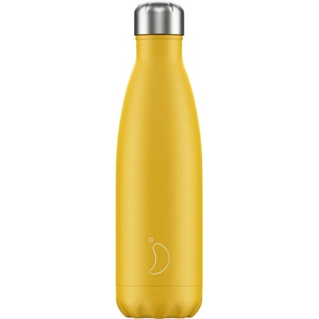 500ml Chilly's Bottle Yellow Matte - 5056243500130