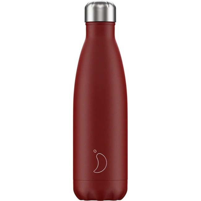 Chilly's Bottle Red Matte da 500ml - 5056243500178