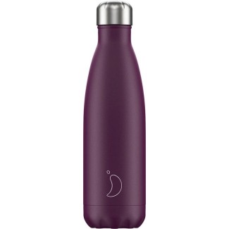 500 ml Chilly's Flasche Purple Matte - 5056243500161