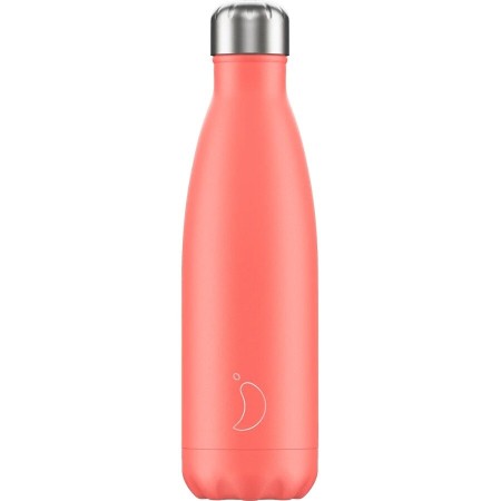 500ml Chilly's Bottle Pastel Coral - 5056243500437