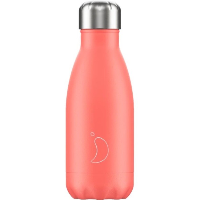 260ml Chilly's Bottle Pastel Coral - 5056243501229