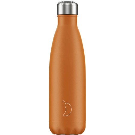 500ml Chilly's Bottle Orange Matte - 5056243500109