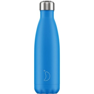 Chilly's Bottle Blu Neon da 500ml - 5056243500352