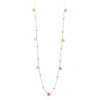 Collana lunga multicolor Mabina