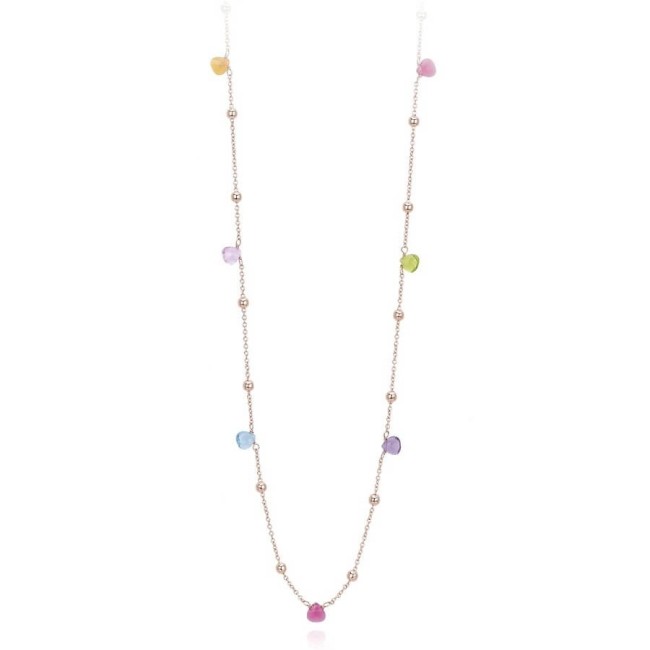 Collana lunga multicolor Mabina