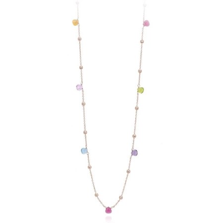 Collana lunga multicolor Mabina