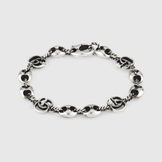 Bracciale Gucci unisex catena e doppia G