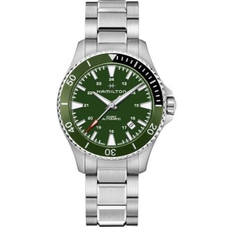 Orologio Hamilton Khaki Navy Scuba Automatico verde H82375161
