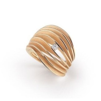 Annamaria Cammilli Dune Velaa ring in orange gold GAN3151J