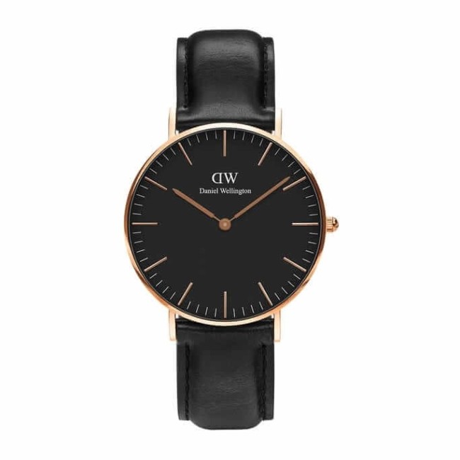 Orologio Daniel Wellington donna rosè black Sheffield