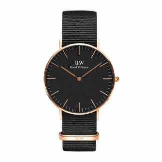 Orologio Daniel Wellington donna rosè Classic Cornwall nero