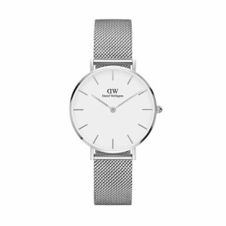 Orologio Daniel Wellington silver Classic Petite Sterling bianco