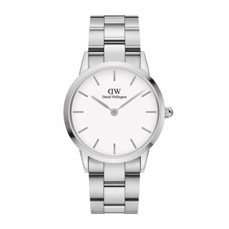 Orologio Daniel Wellington silver Iconic Link bianco - DW00100203