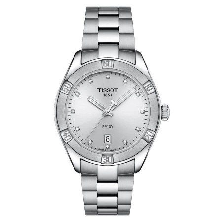 Orologio Tissot Pr100 Sport Chic quadrante con Diamanti