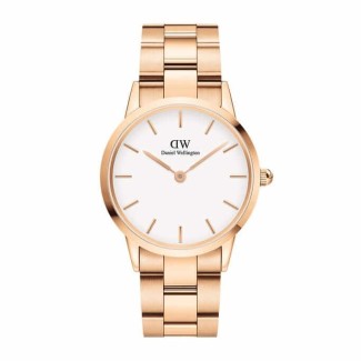 Orologio Daniel Wellington rosè Iconic Link bianco - DW00100209