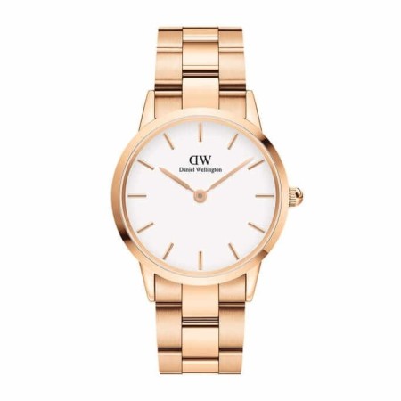 Orologio Daniel Wellington rosè Iconic Link bianco - DW00100209
