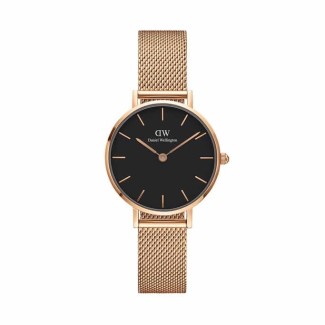 Orologio Daniel Wellington rosè Petite Melrose nero - DW00100217