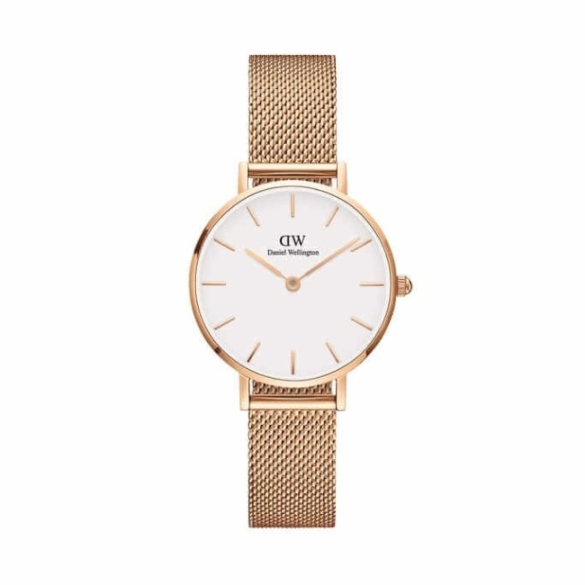 Orologio Daniel Wellington rosè Petite Melrose bianco - DW00100219