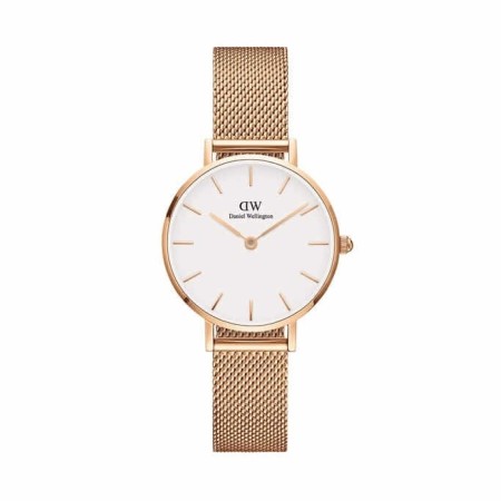 Orologio Daniel Wellington rosè Petite Melrose bianco - DW00100219